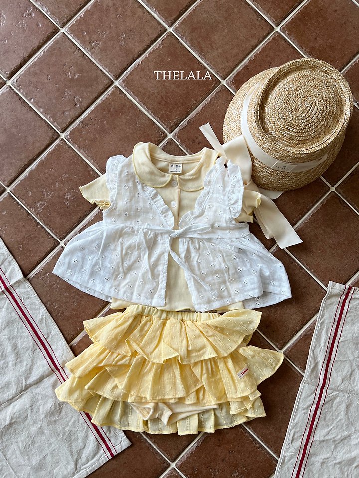 Lala - Korean Baby Fashion - #babyboutique - Mitz Bustier - 4