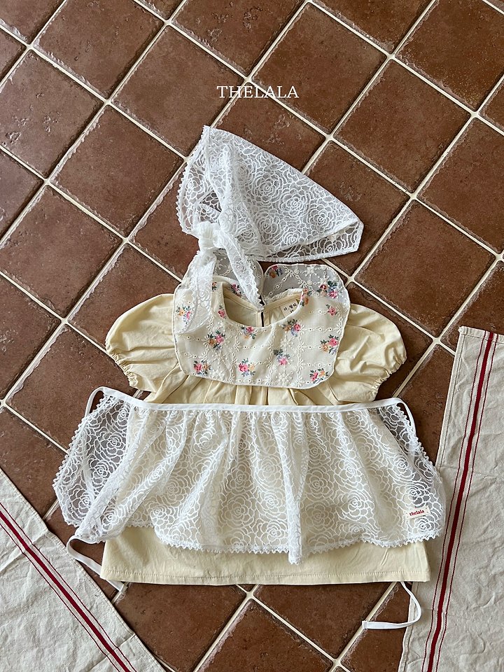 Lala - Korean Baby Fashion - #babyboutique - Heart-Throb Apron - 12