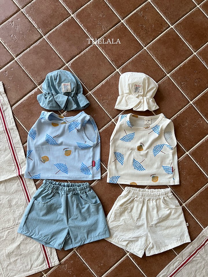 Lala - Korean Baby Fashion - #babyboutique - Parasol Sleeveless