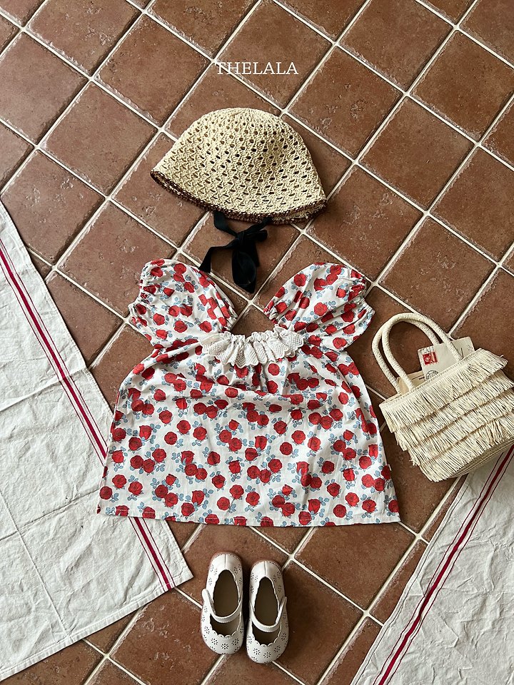 Lala - Korean Baby Fashion - #babyboutique - Rose Garden One-Piece - 8
