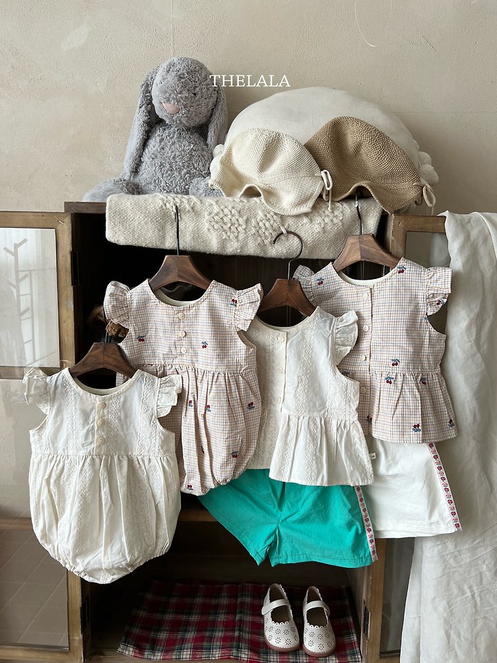 Lala - Korean Baby Fashion - #babyboutique - Cherry Suit - 6
