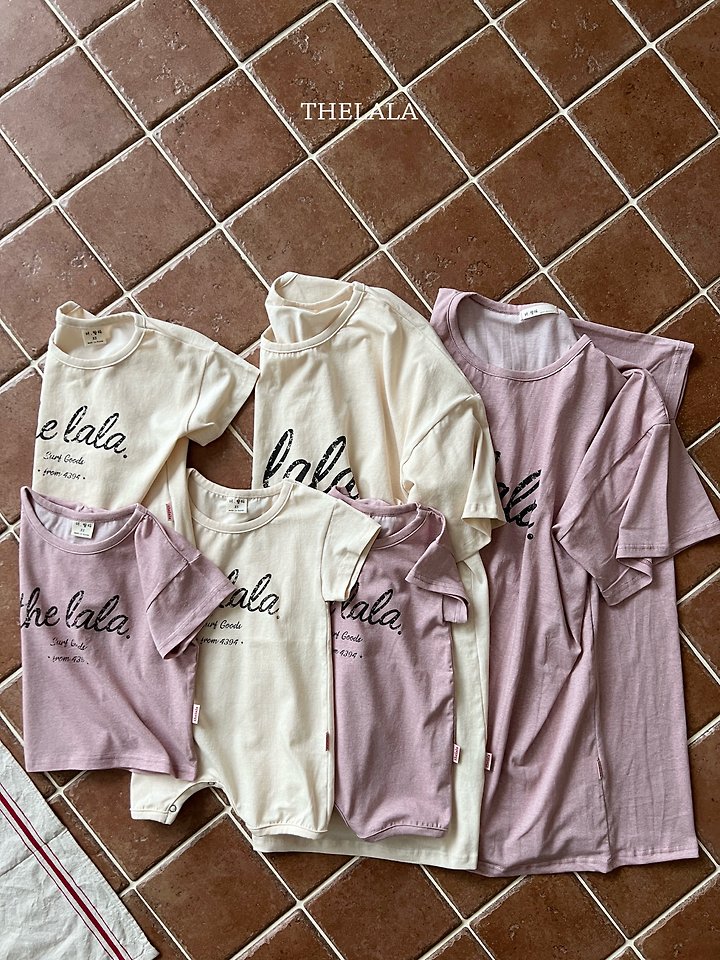 Lala - Korean Baby Fashion - #babyboutique - Lettering Tee - 10