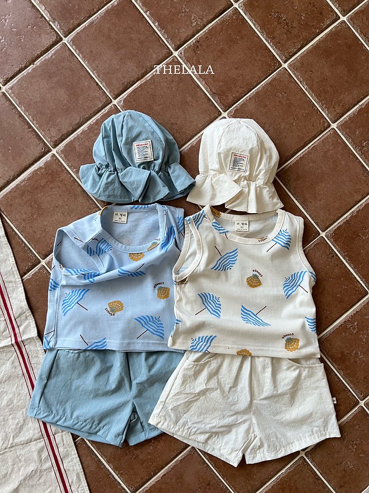 Lala - Korean Baby Fashion - #babyboutiqueclothing - Parasol Sleeveless - 2