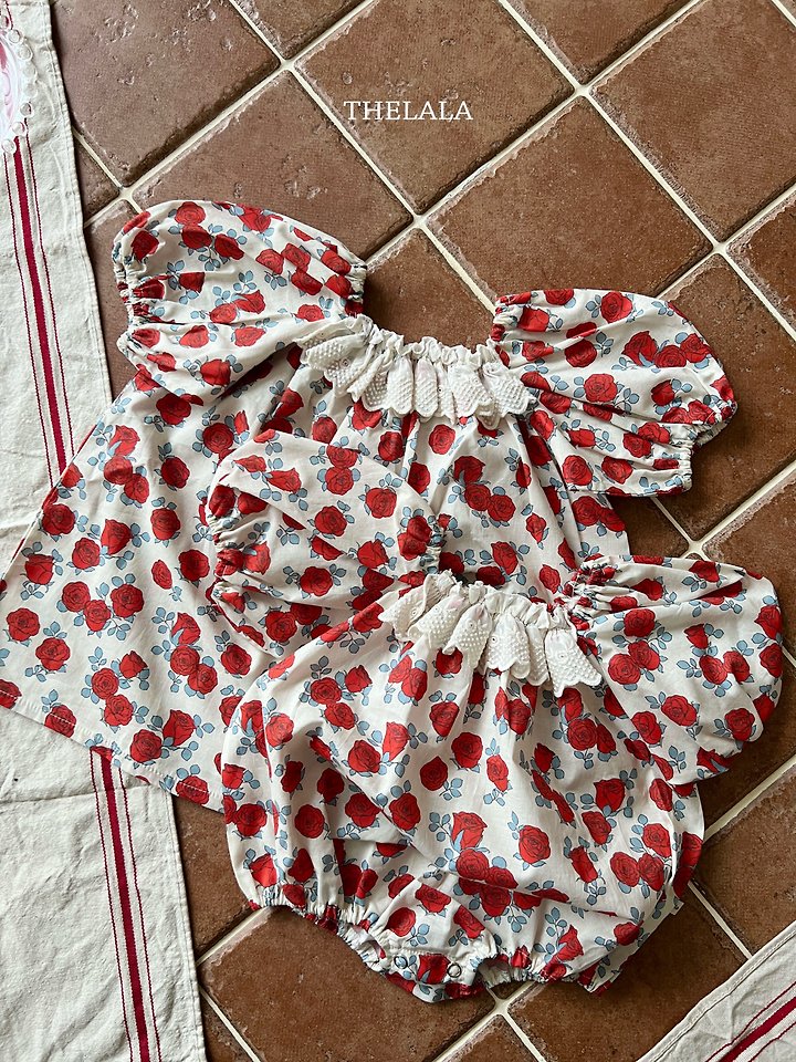 Lala - Korean Baby Fashion - #babyboutiqueclothing - Rose Garden Suit - 10