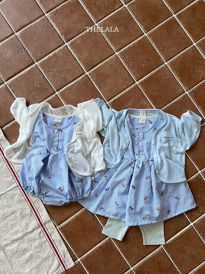 Lala - Korean Baby Fashion - #babyboutiqueclothing - Rain Flower Suit - 2