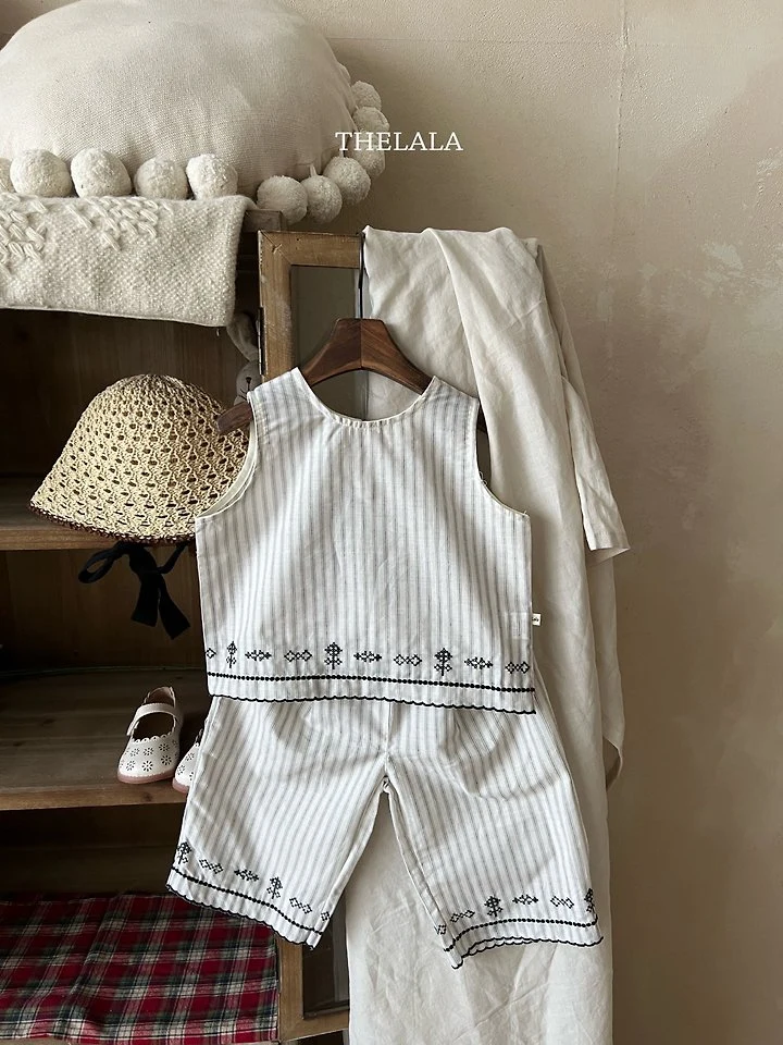 Lala - Korean Baby Fashion - #babyclothing - Cross Stitch Set - 10