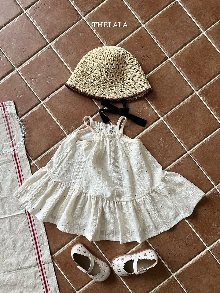 Lala - Korean Baby Fashion - #babyclothing - Line Strap Bonnet - 7