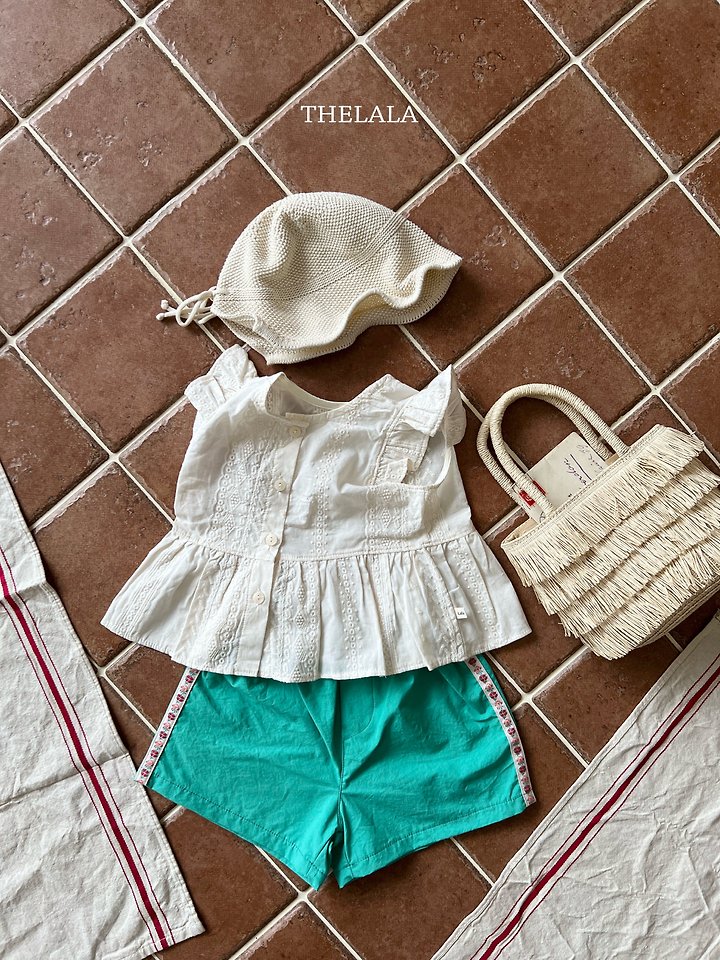 Lala - Korean Baby Fashion - #babyfashion - Cherry Blouse - 9