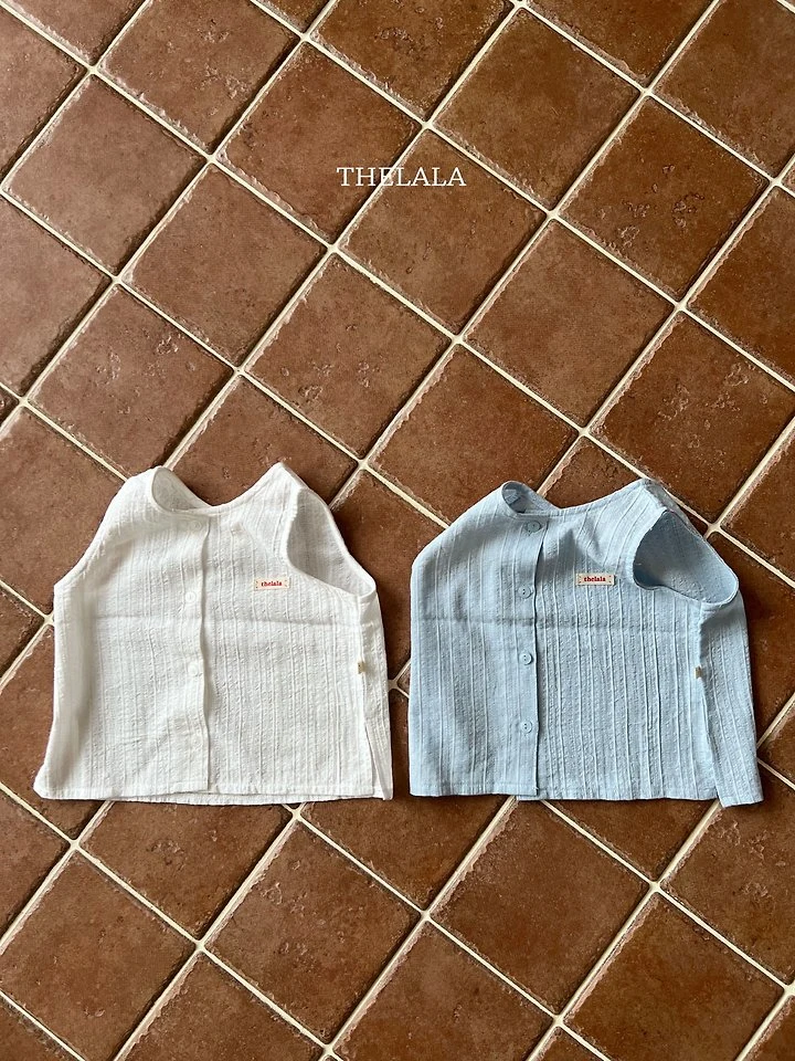 Lala - Korean Baby Fashion - #babyfever - Narangd Sleeveless - 11