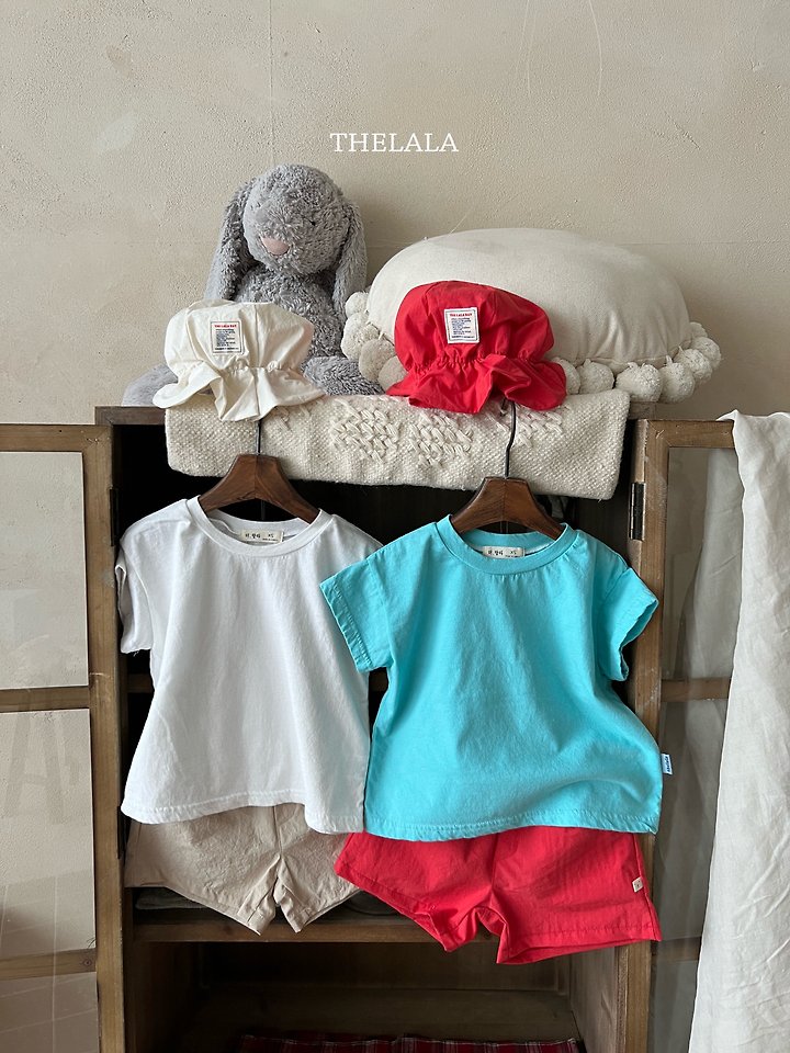 Lala - Korean Baby Fashion - #babyfever - Smurf Tee - 9