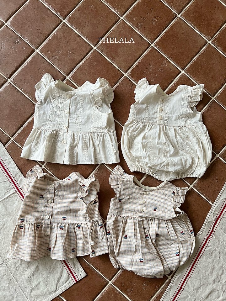 Lala - Korean Baby Fashion - #babyfever - Cherry Blouse - 10
