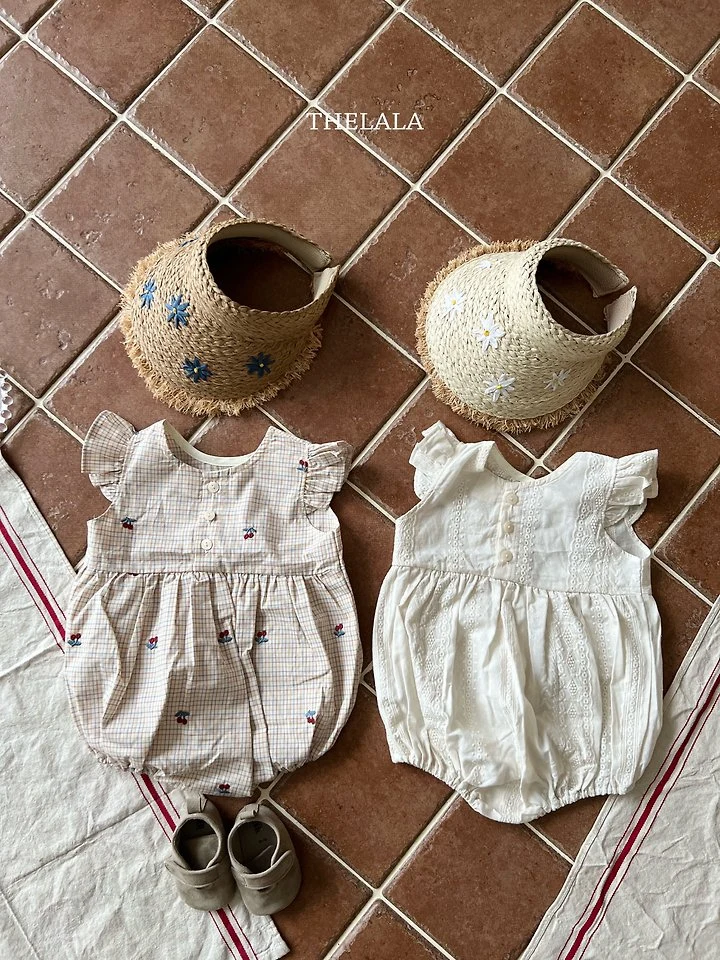 Lala - Korean Baby Fashion - #babygirlfashion - Daisy Sun Cap - 6