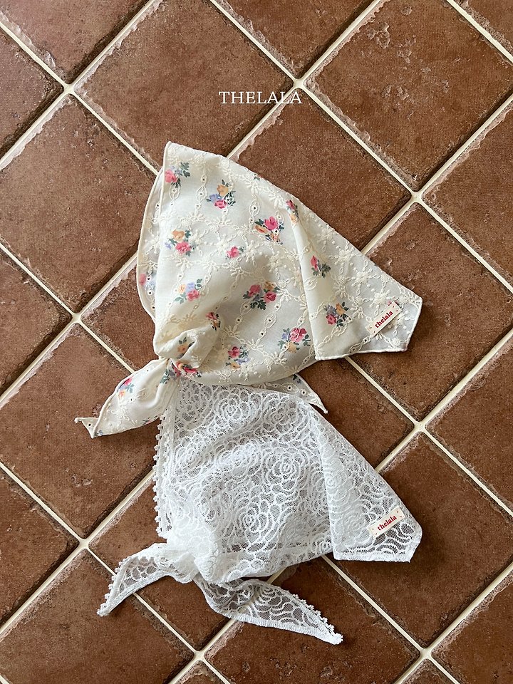 Lala - Korean Baby Fashion - #babygirlfashion - Heart-Throb Headscarf - 2