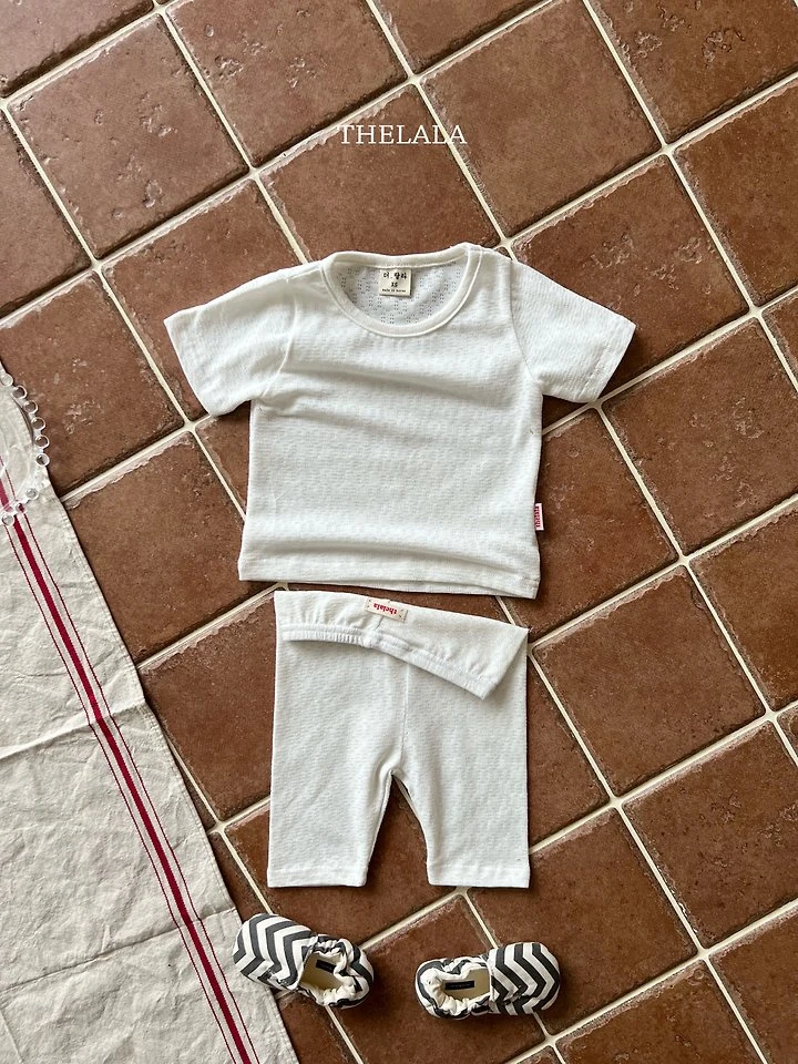 Lala - Korean Baby Fashion - #babygirlfashion - Baekseolgi Tee - 4