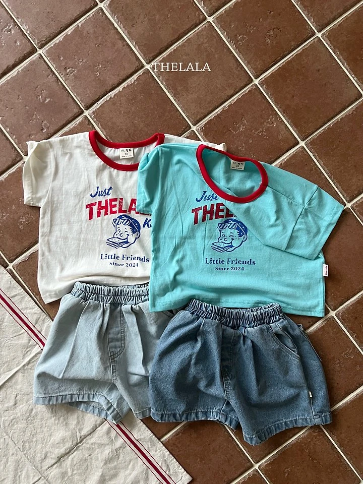 Lala - Korean Baby Fashion - #babygirlfashion - Big Boy Tee - 4