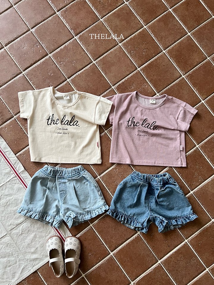 Lala - Korean Baby Fashion - #babylifestyle - Lettering Tee
