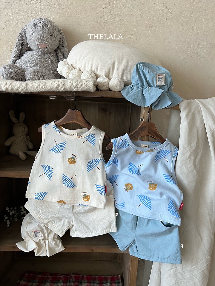 Lala - Korean Baby Fashion - #babyoninstagram - Parasol Sleeveless - 8