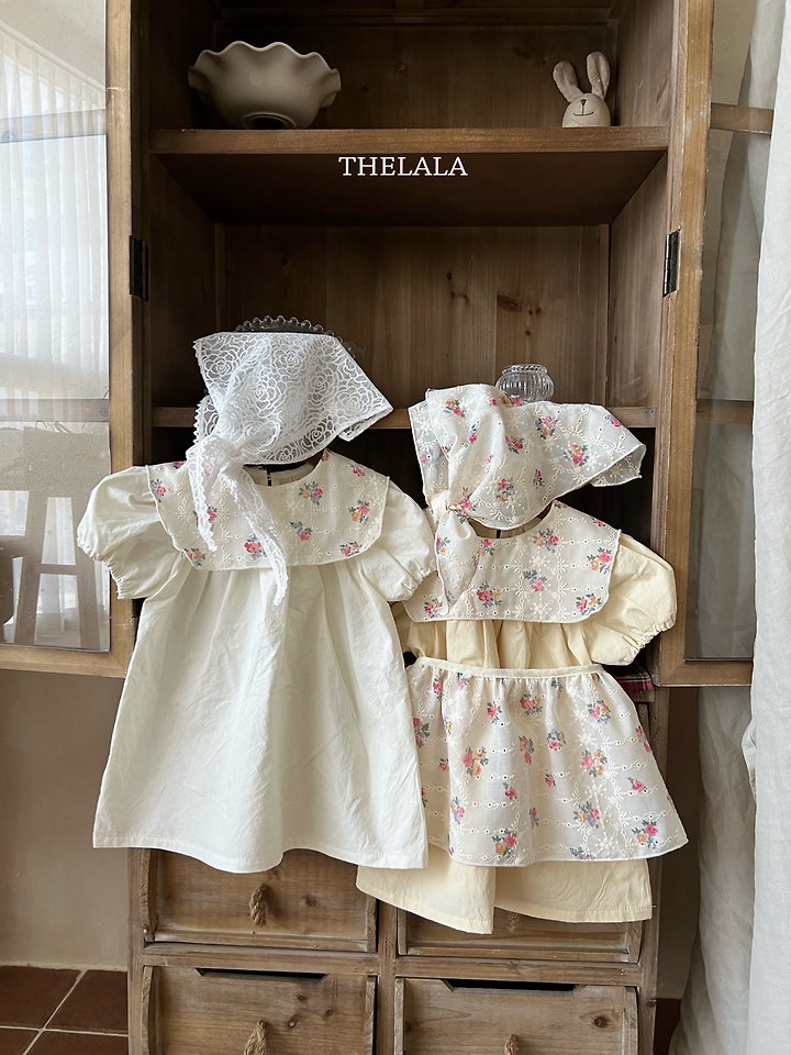 Lala - Korean Baby Fashion - #babyoninstagram - Soy Collar One-Piece - 2