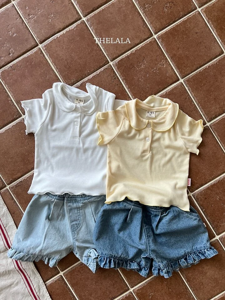 Lala - Korean Baby Fashion - #babyootd - Prim Denim Pants - 7
