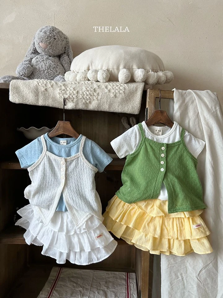 Lala - Korean Baby Fashion - #babyootd - Layered Inner Skirt - 5