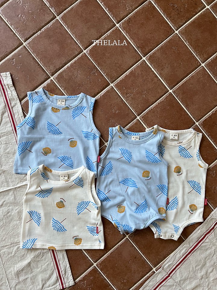 Lala - Korean Baby Fashion - #babyootd - Parasol Sleeveless - 9