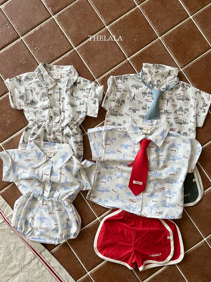 Lala - Korean Baby Fashion - #babyootd - Eiffel Shirt - 5