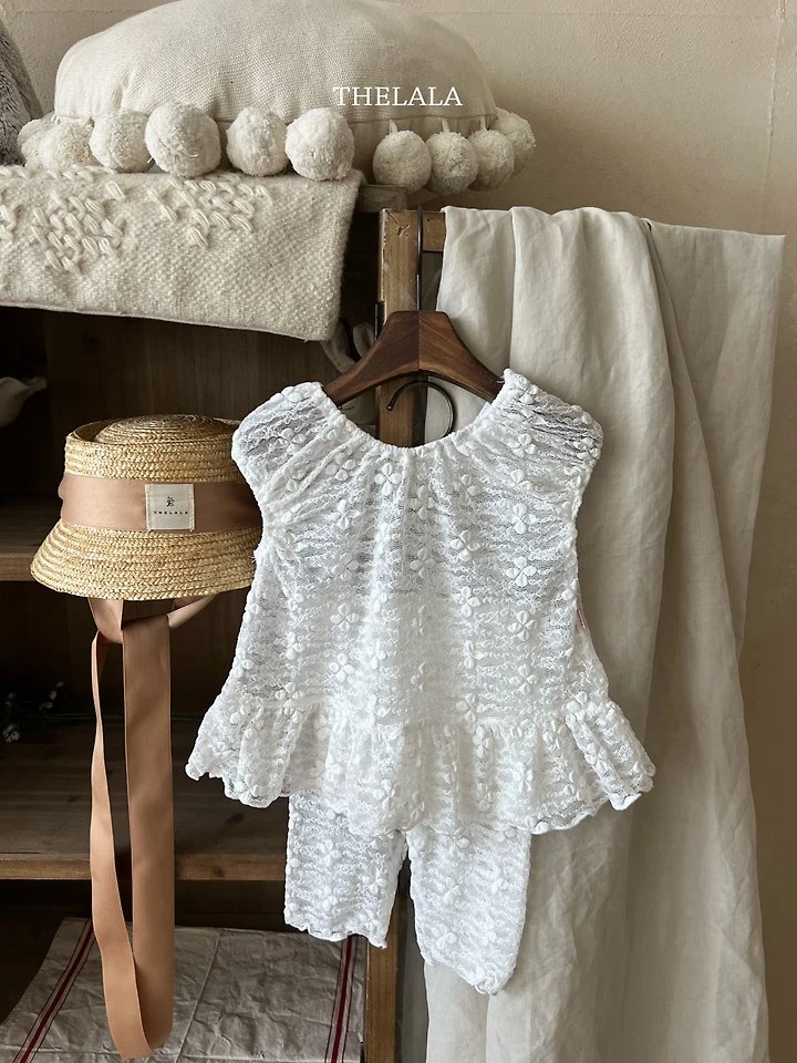 Lala - Korean Baby Fashion - #babyoutfit - Lucky Sleeveless - 5