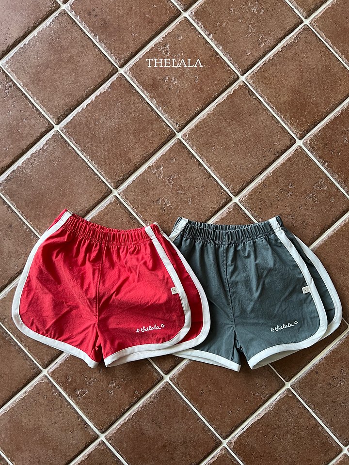 Lala - Korean Baby Fashion - #babyoutfit - Red Sun Pants - 11