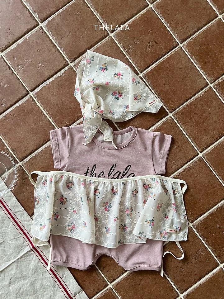 Lala - Korean Baby Fashion - #babyoutfit - Heart-Throb Apron - 8