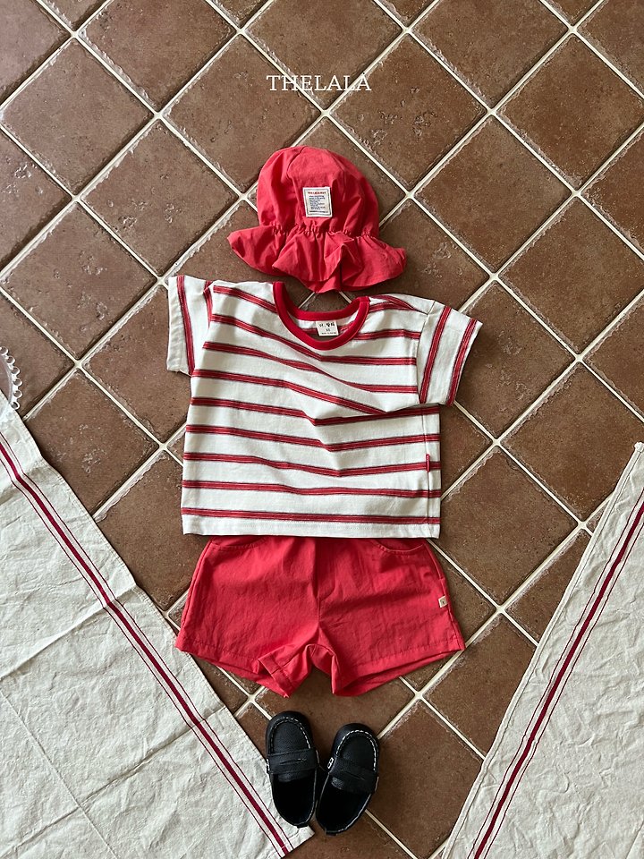 Lala - Korean Baby Fashion - #babyoutfit - Stripe Tee - 9
