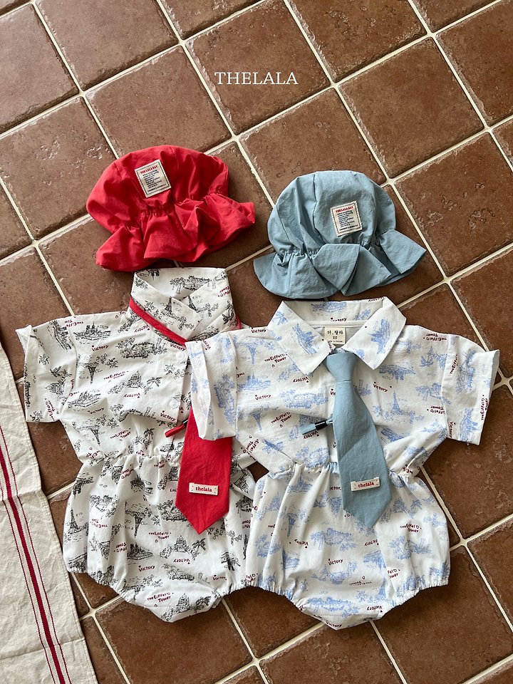 Lala - Korean Baby Fashion - #babyoutfit - Eiffel Suit - 7