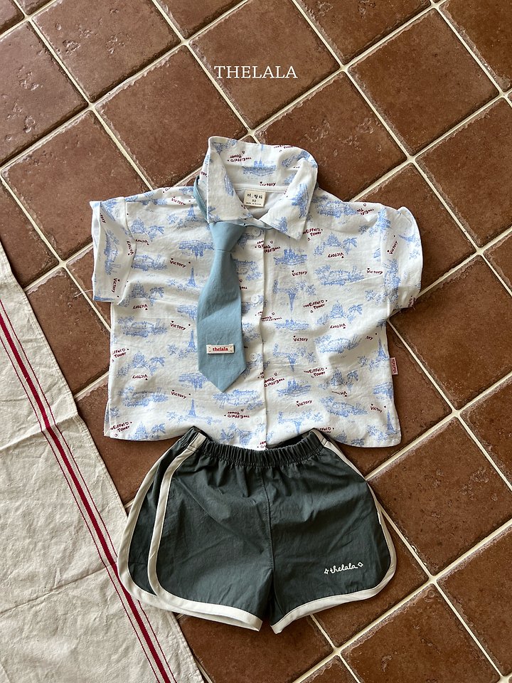 Lala - Korean Baby Fashion - #babyoutfit - Eiffel Shirt - 7