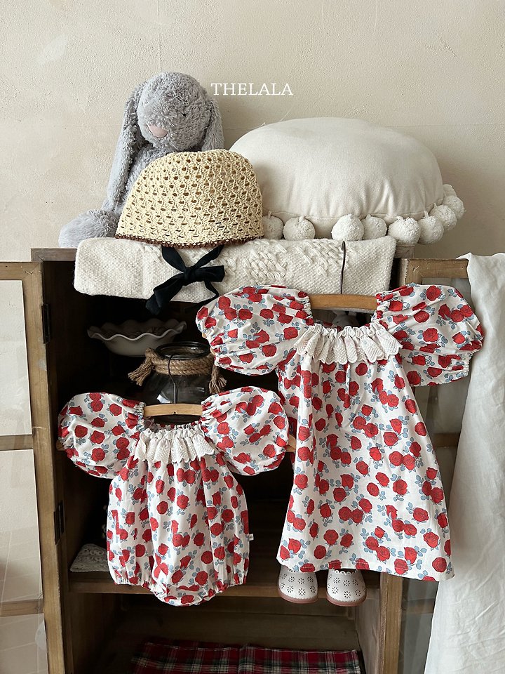 Lala - Korean Baby Fashion - #babyoutfit - Rose Garden Suit - 3