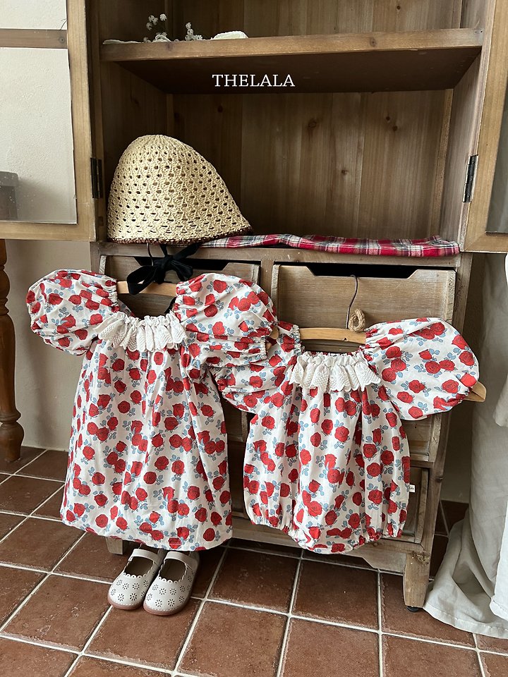 Lala - Korean Baby Fashion - #babyoutfit - Rose Garden Suit - 4