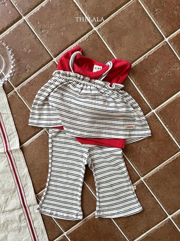 Lala - Korean Baby Fashion - #babywear - KK Sleeveless Set - 3
