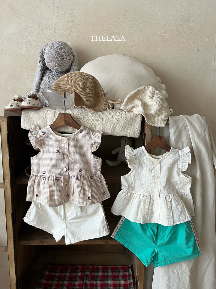 Lala - Korean Baby Fashion - #babywear - Cherry Blouse - 2