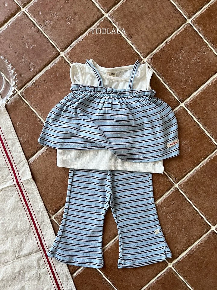 Lala - Korean Baby Fashion - #babywear - KK Sleeveless Set - 4
