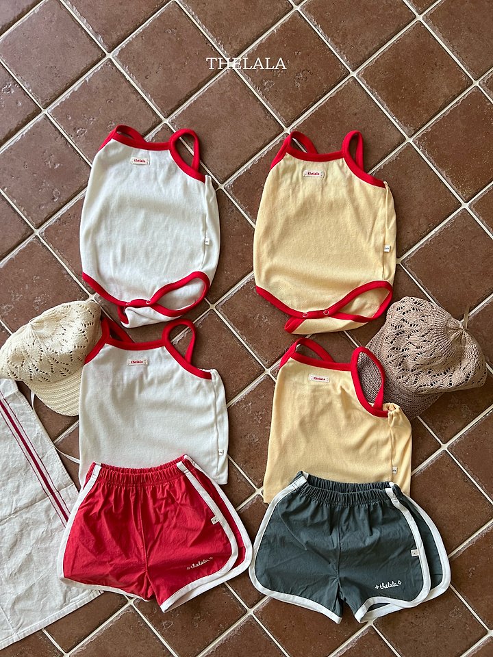 Lala - Korean Baby Fashion - #onlinebabyboutique - Bottle Sleeveless - 2
