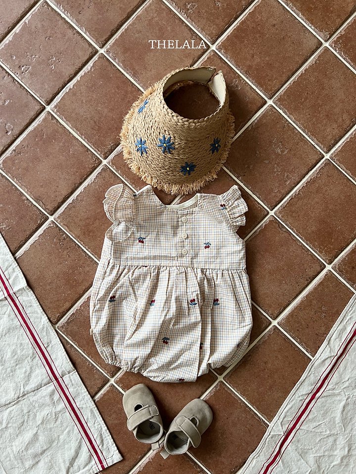 Lala - Korean Baby Fashion - #babywear - Cherry Suit - 4