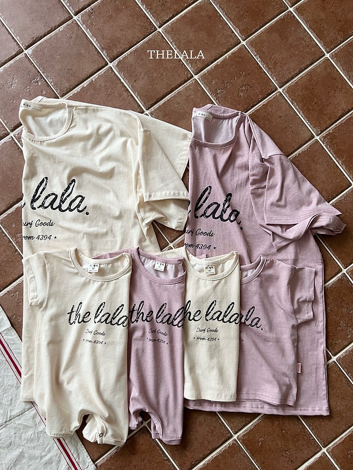 Lala - Korean Baby Fashion - #onlinebabyboutique - Lettering Suit - 8