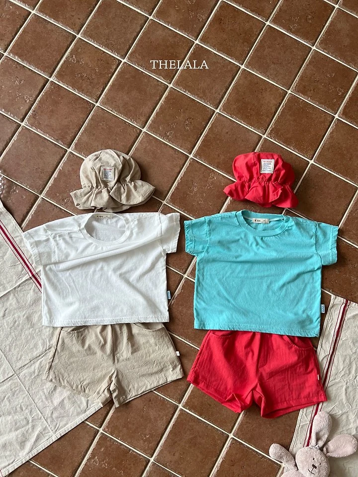 Lala - Korean Baby Fashion - #onlinebabyshop - Smurf Tee - 3