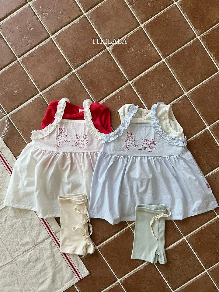 Lala - Korean Baby Fashion - #onlinebabyshop - Girl One-Piece