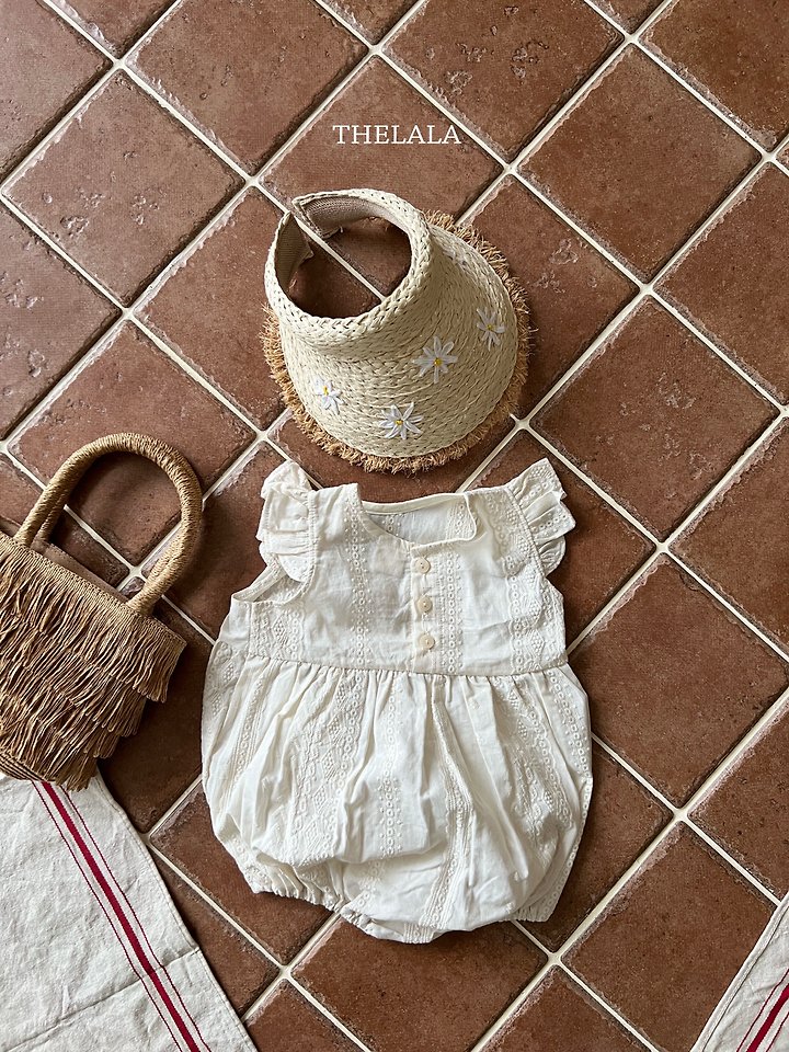 Lala - Korean Baby Fashion - #onlinebabyshop - Cherry Suit - 5