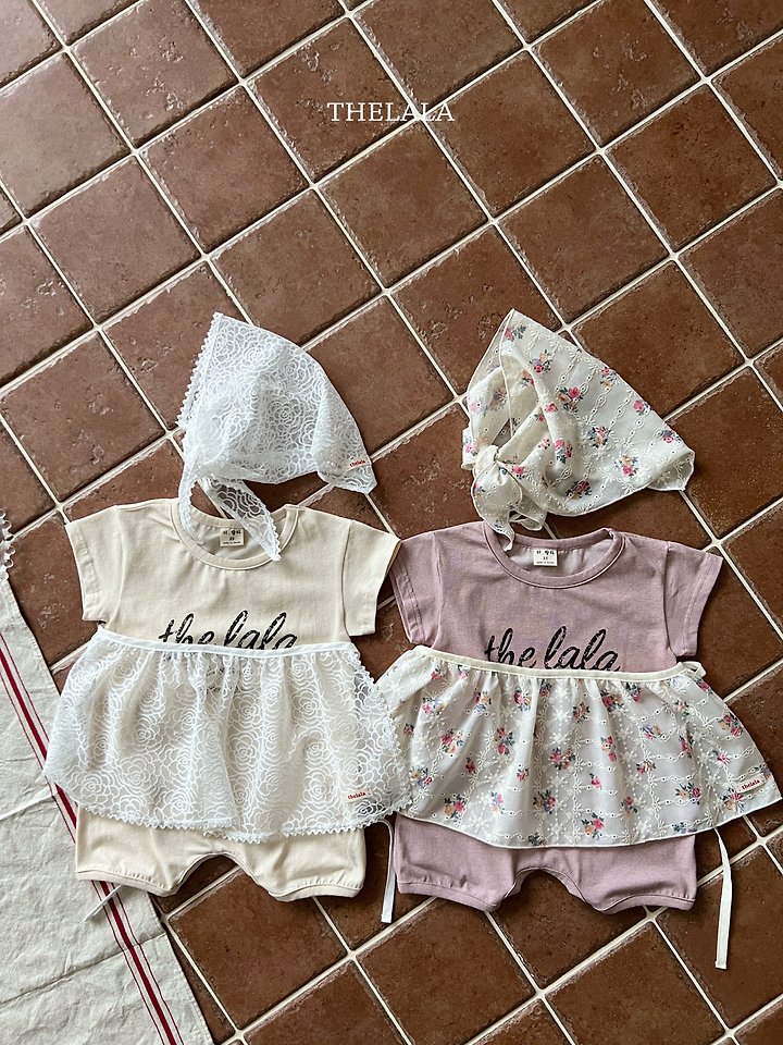 Lala - Korean Baby Fashion - #onlinebabyshop - Lettering Suit - 9