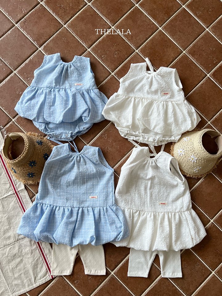 Lala - Korean Baby Fashion - #smilingbaby - Balloon One-Piece - 6