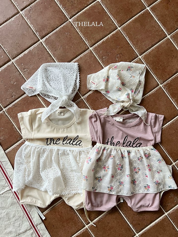 Lala - Korean Baby Fashion - #smilingbaby - Lettering Suit - 10