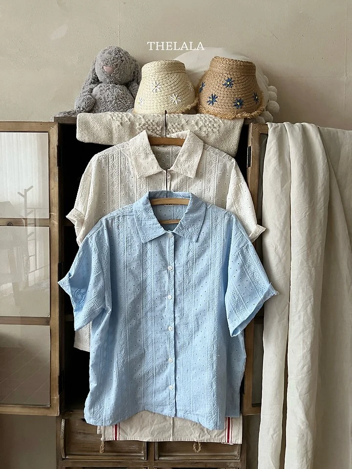 Lala - Korean Women Fashion - #womensfashion - Miu Shirt (Mom) - 6