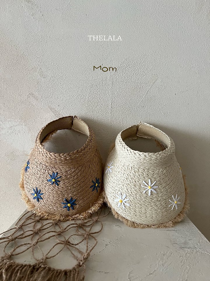 Lala - Korean Women Fashion - #womensfashion - Daisy Sun Cap (Mom) - 12