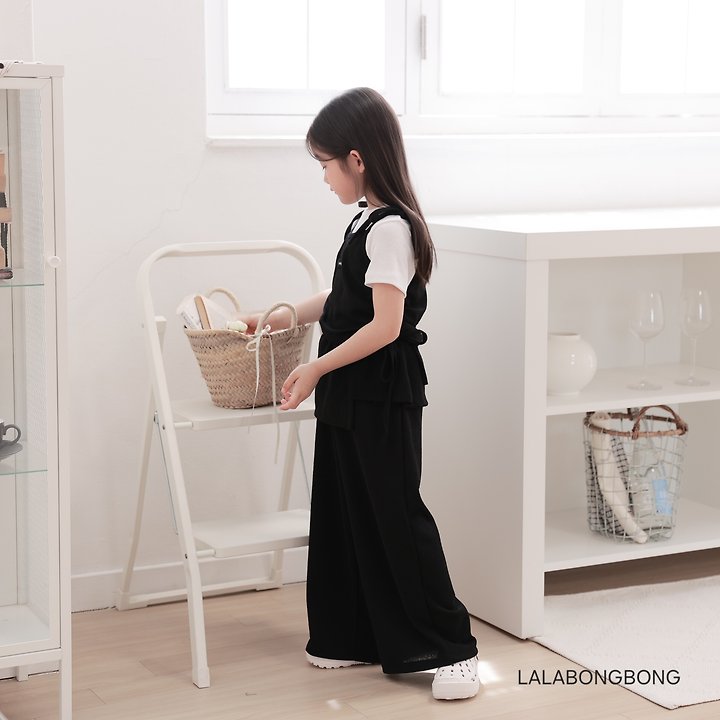 Lalabongbong - Korean Children Fashion - #Kfashion4kids - Uncut Wide Pants - 6