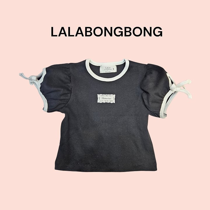 Lalabongbong - Korean Children Fashion - #prettylittlegirls - Girl Ribbon Tee - 4